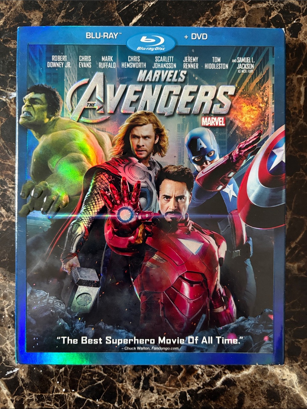 Marvel Avengers Cover Art - Red, Blue, Green